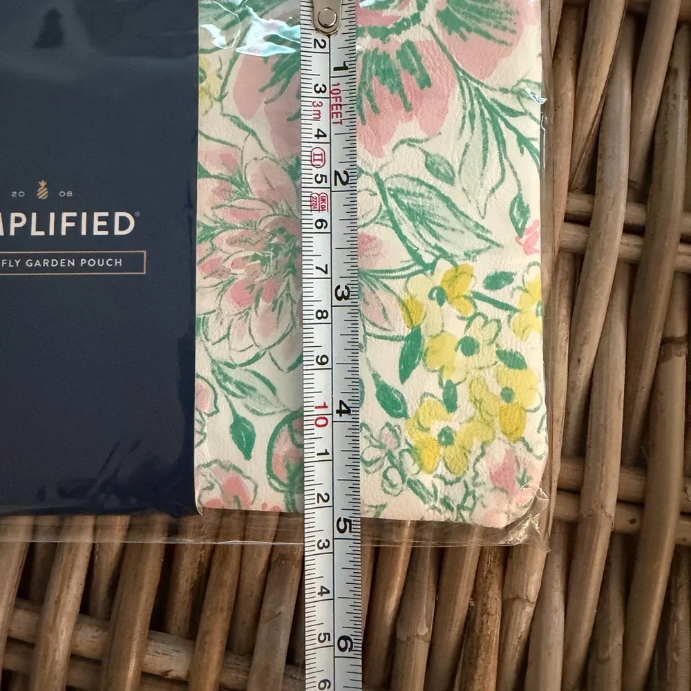 New - Emily Ley Simplified - Butterfly Garden Pouch - pencil pen case